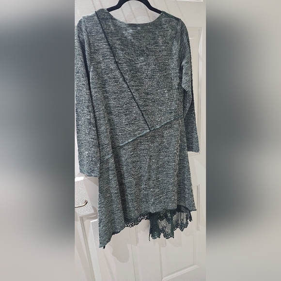 Pretty Angel Long Sleeve Lace Embellished Dress Tunic - Picture 6 of 7